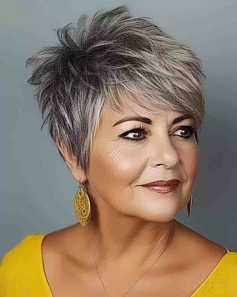 Elegant And Modern Short Haircuts For Mature Women Page Of