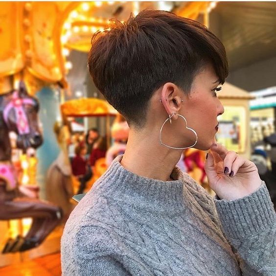 short hairstyles, pixie haircut, elegance,