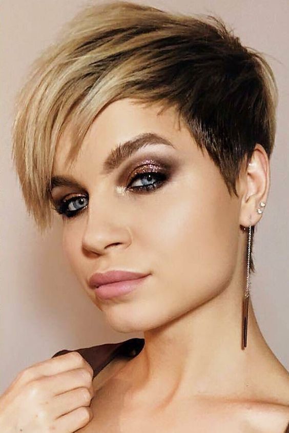 short hairstyles, pixie haircut, elegance,