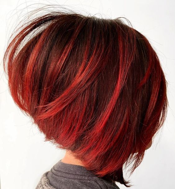 red short hair ideas
