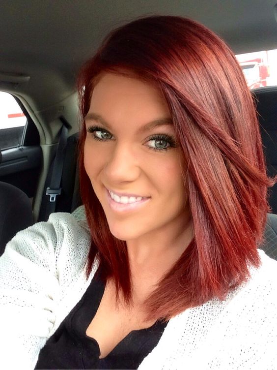 red short hair ideas