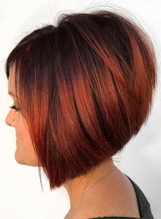 red short hair ideas