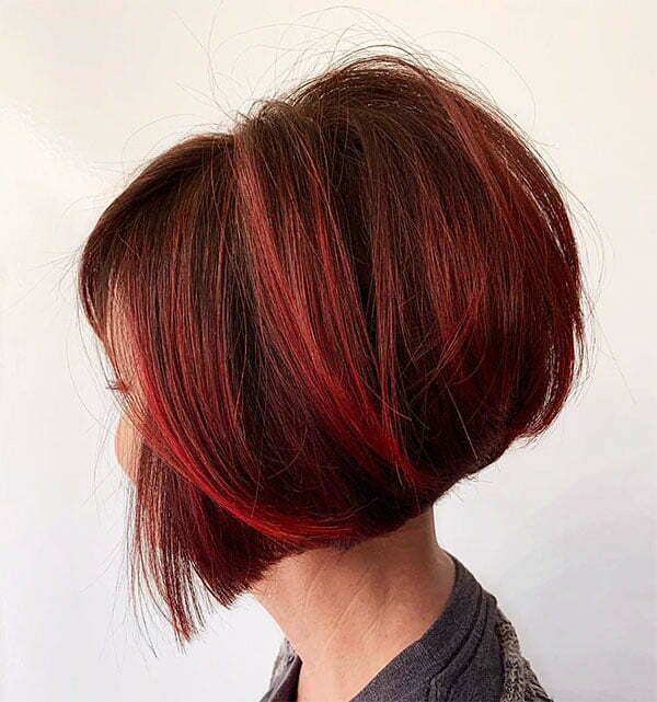 red short hair ideas