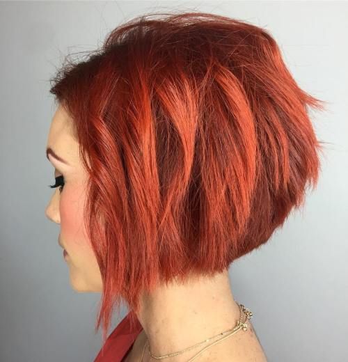 red short hair ideas