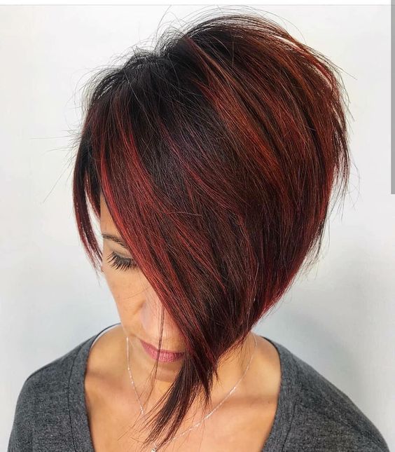 red short hair ideas