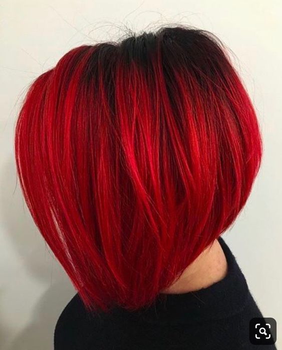 red short hair ideas
