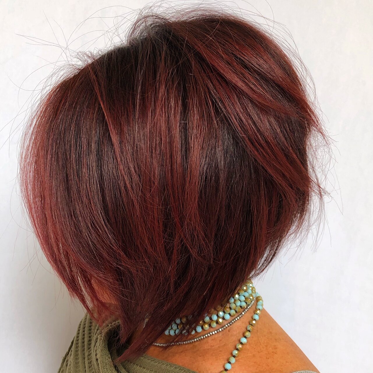 red short hair ideas
