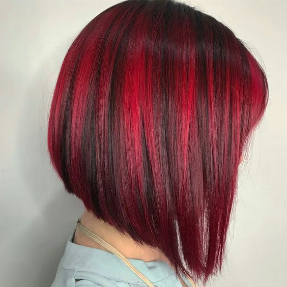 red short hair ideas
