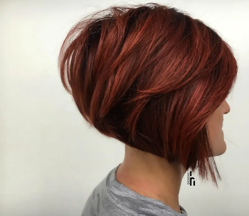 red short hair ideas
