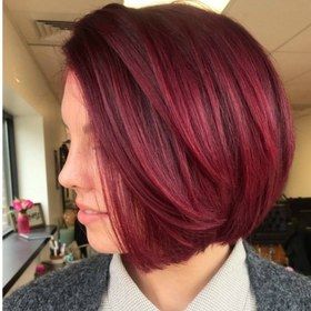 red short hair ideas