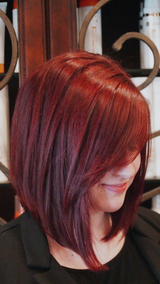 red short hair ideas