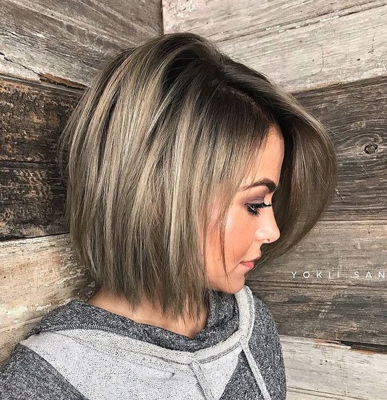 hair colors for short cuts