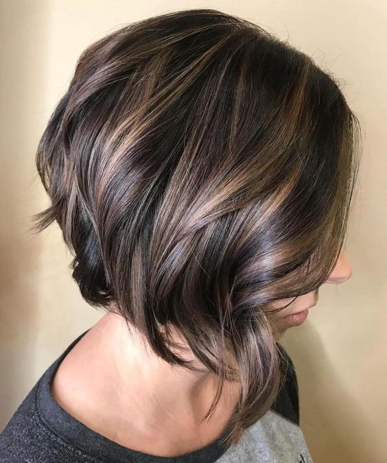 hair colors for short cuts