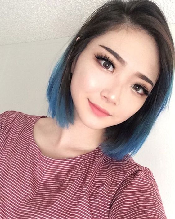hair colors for short cuts