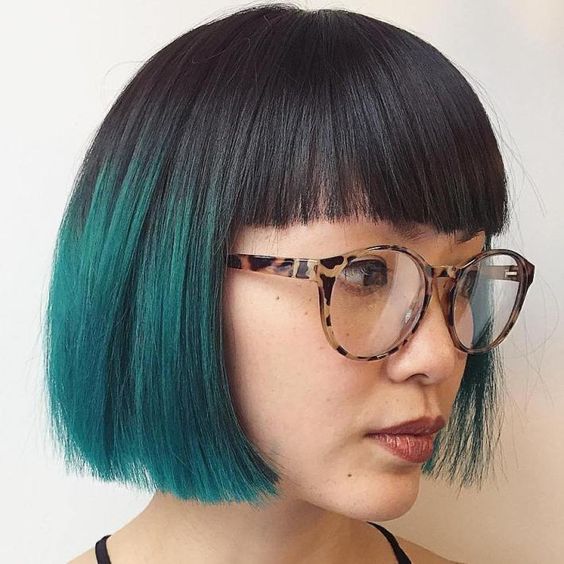 hair colors for short cuts