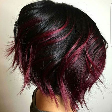 hair colors for short cuts