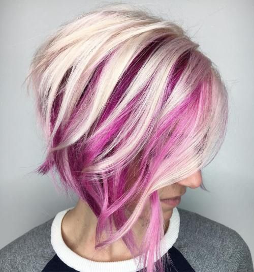 hair colors for short cuts
