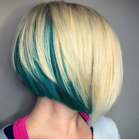 hair colors for short cuts