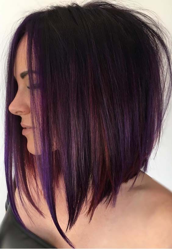 hair colors for short cuts