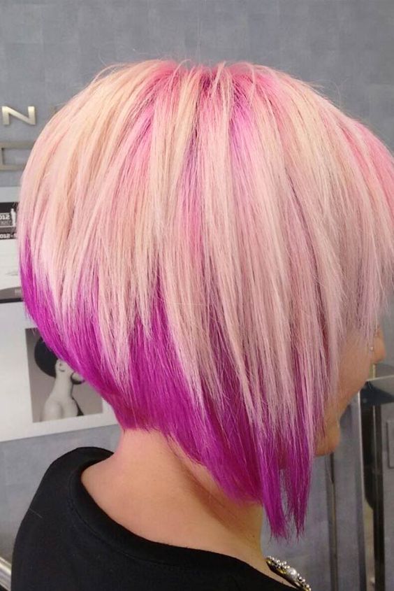 hair colors for short cuts