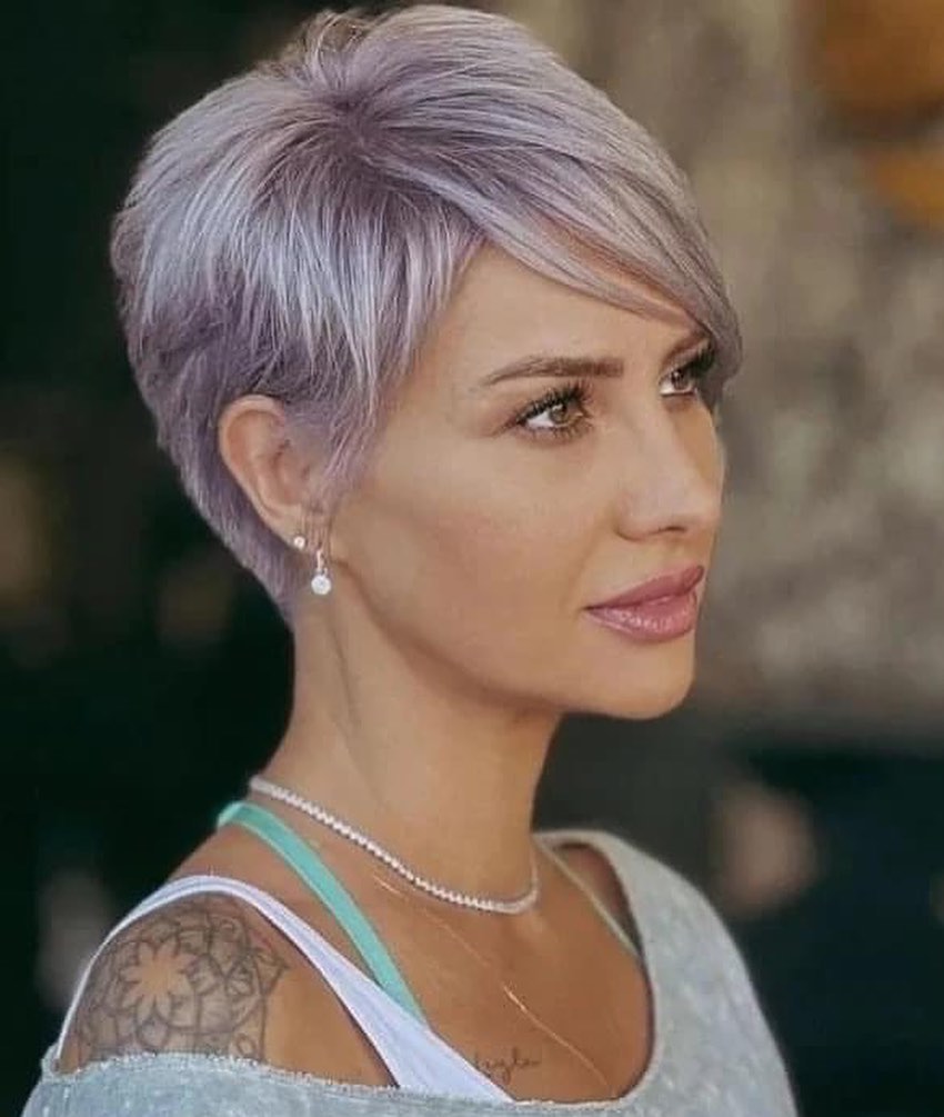 short hairstyles, pixie haircut, elegance,