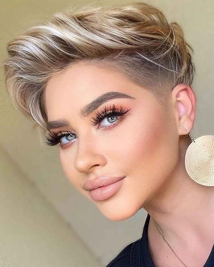 short hairstyles, pixie haircut, elegance,