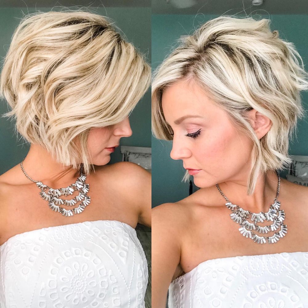 very short bob haircut