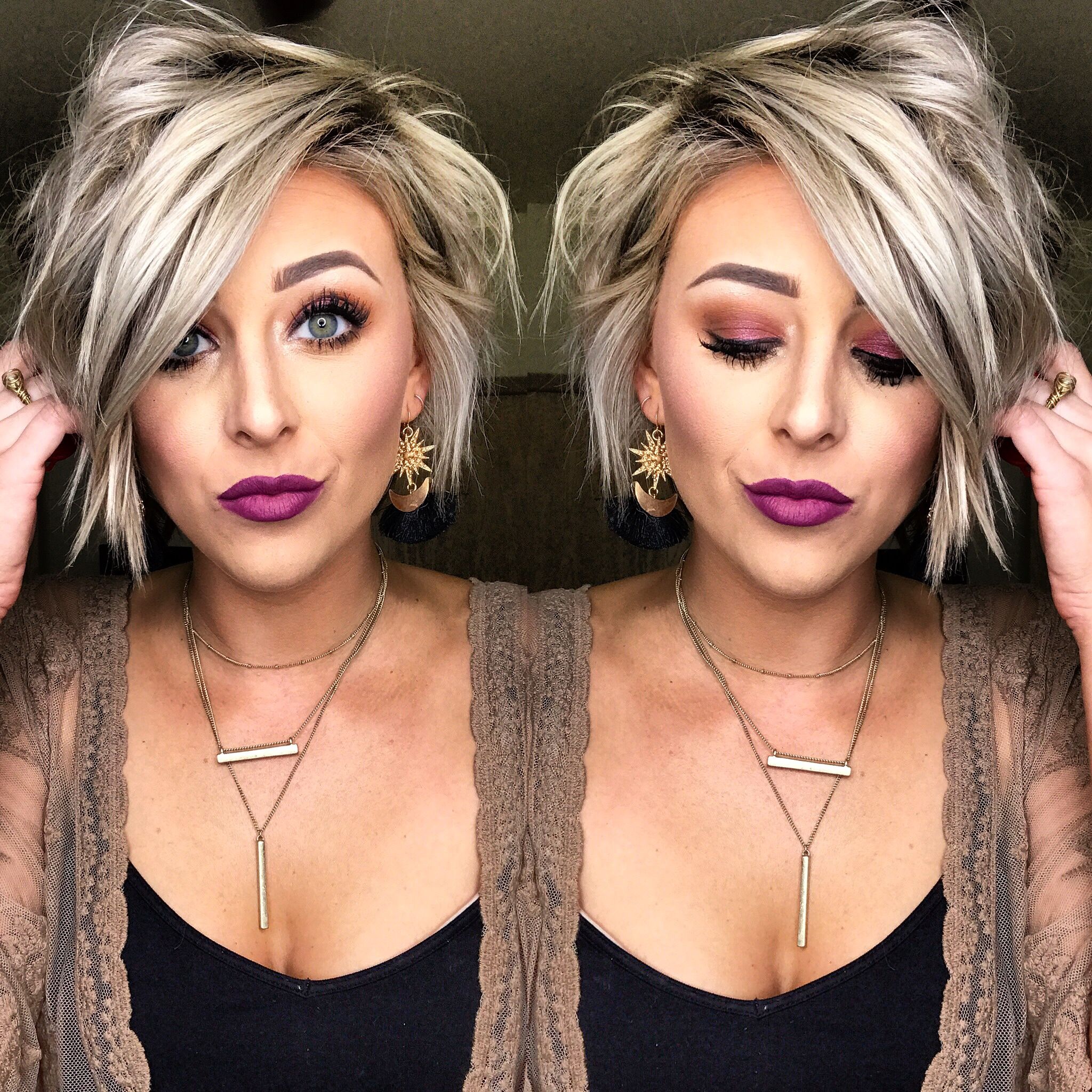 very short bob haircut