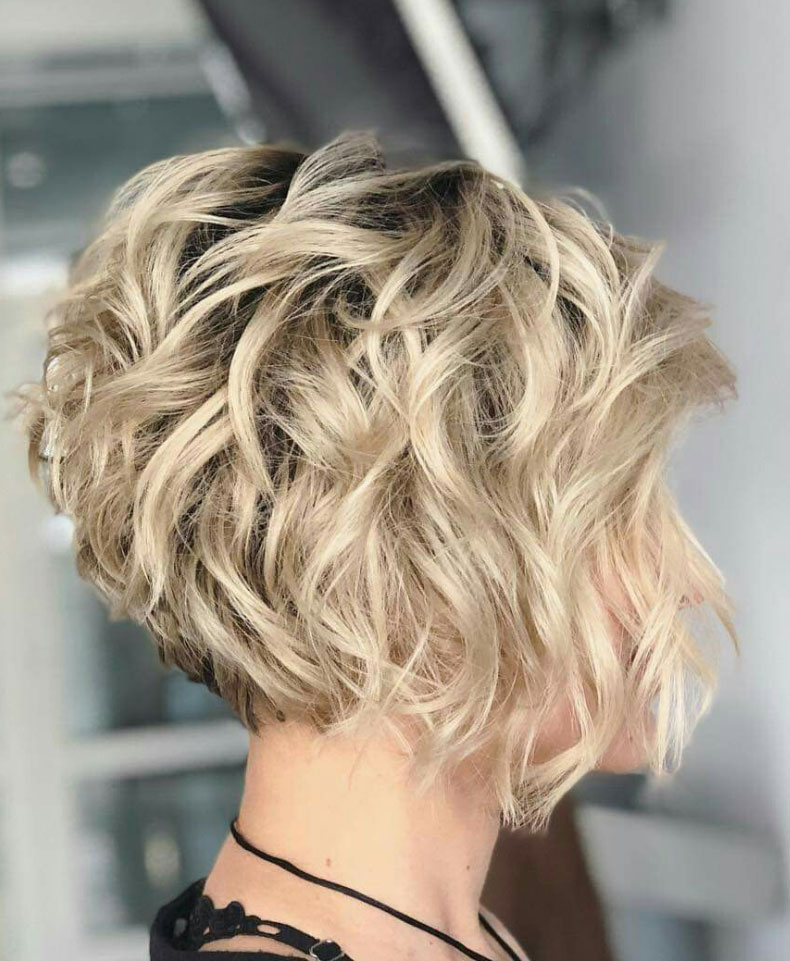 very short bob haircut