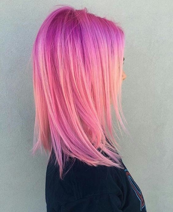 hair colors trending summer