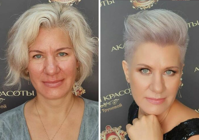 Hair Transformations for Older Women