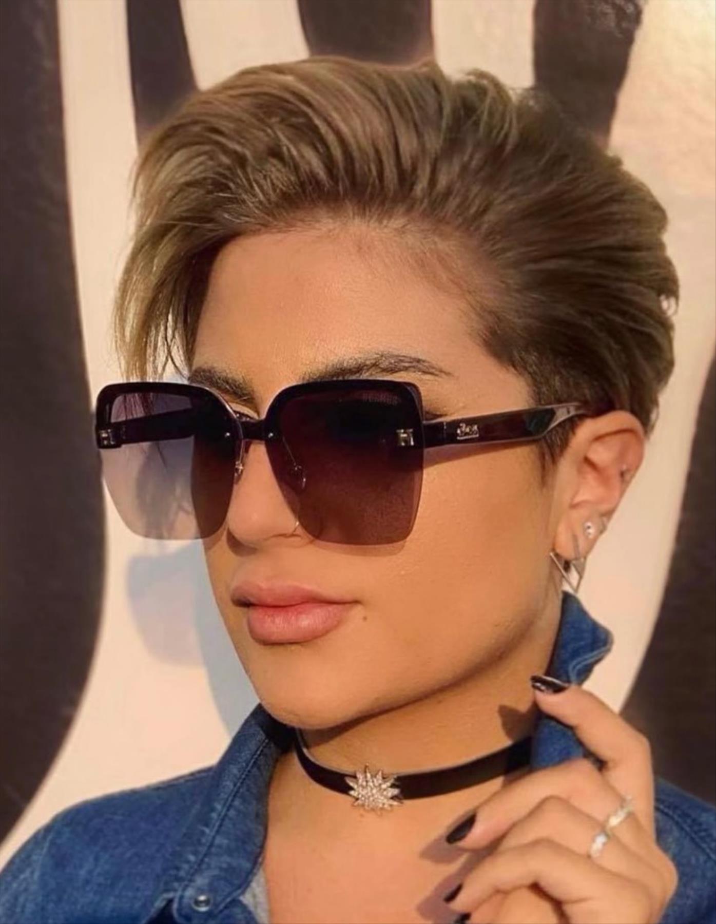 short hair sunglasses