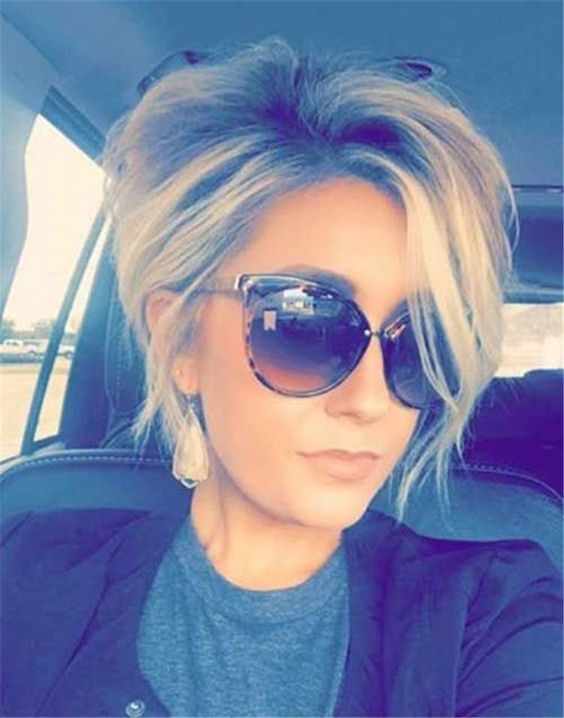 short hair sunglasses