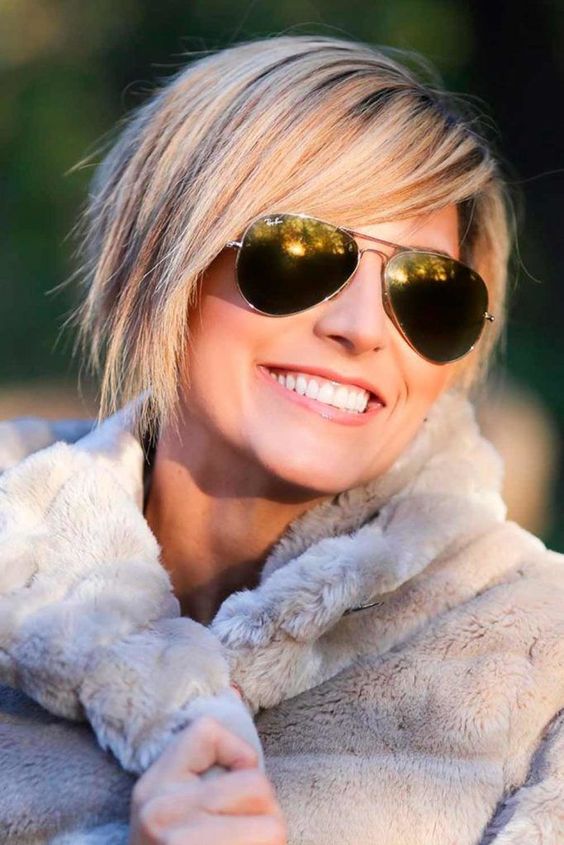 short hair sunglasses