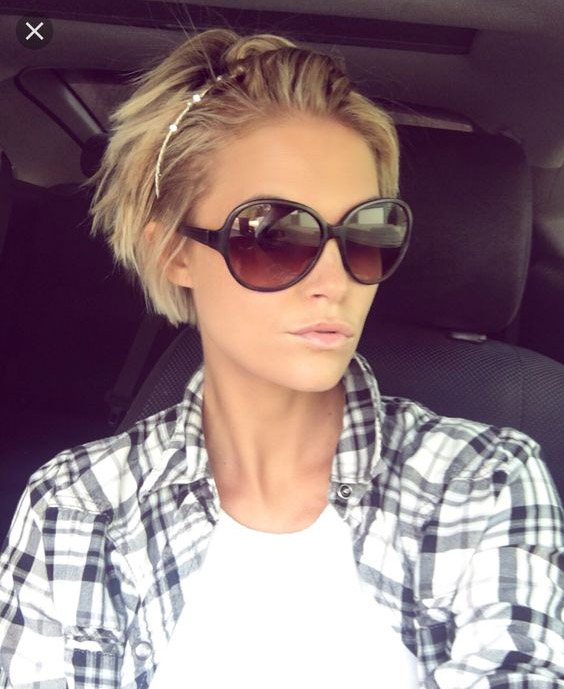 short hair sunglasses