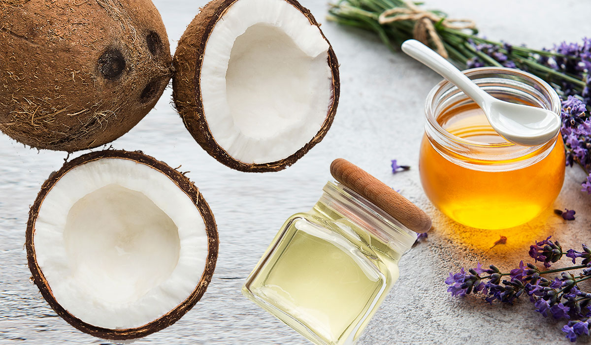 Coconut Oil and Honey Hair Mask