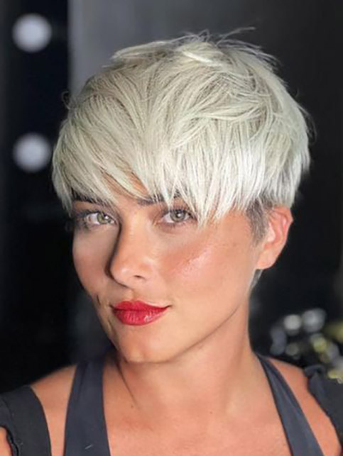 pixie haircuts with bangs