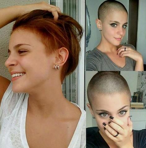 short haircut transformation before after pictures