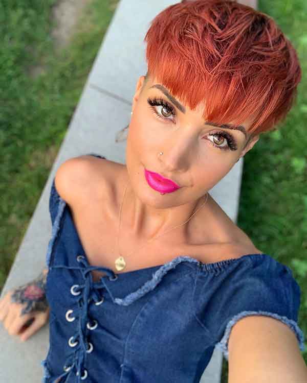 short hairstyles pixie