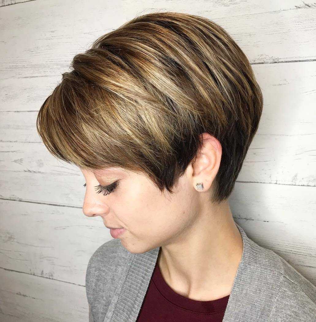 short textured pixie cut fine hair
