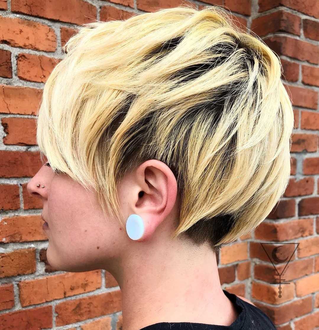 short textured pixie cut fine hair