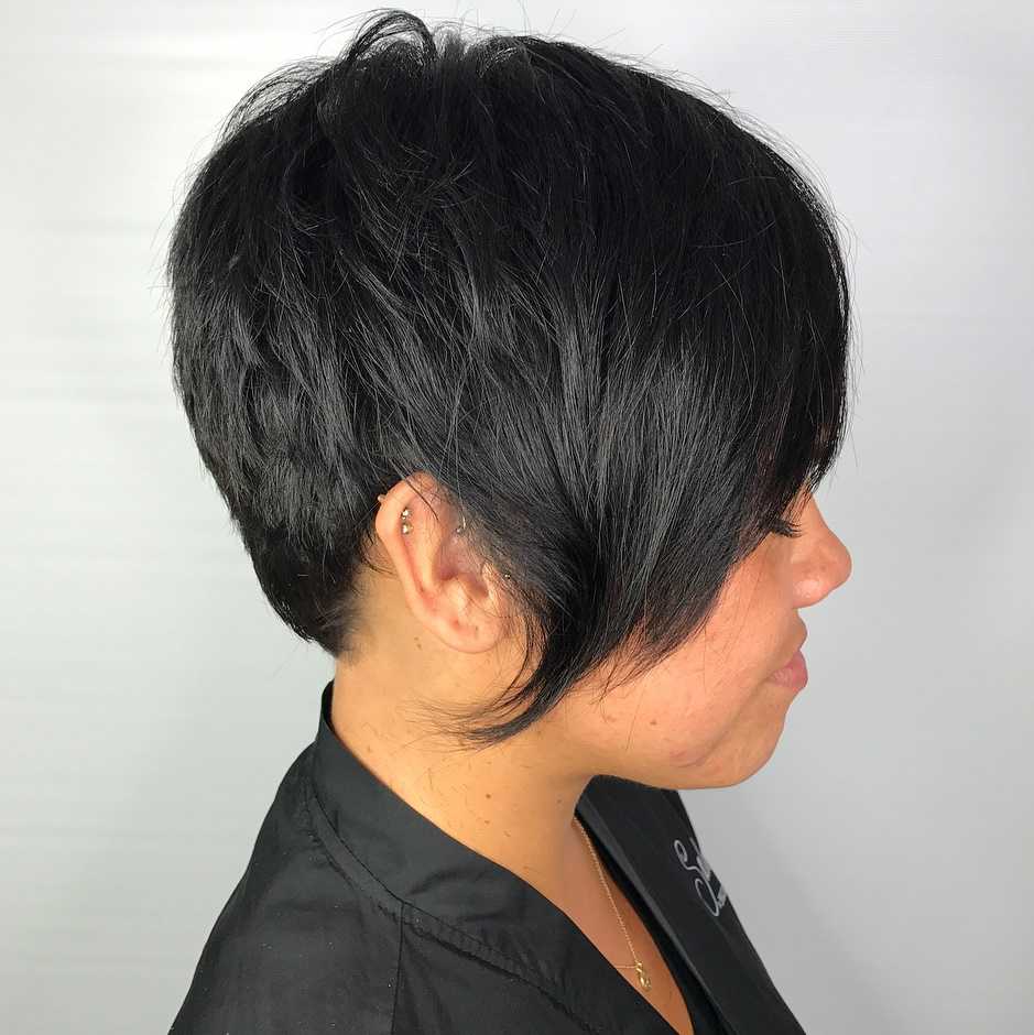 short textured pixie cut fine hair