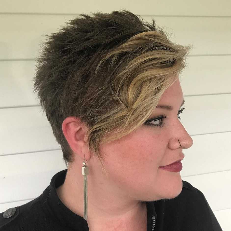 short textured pixie cut fine hair