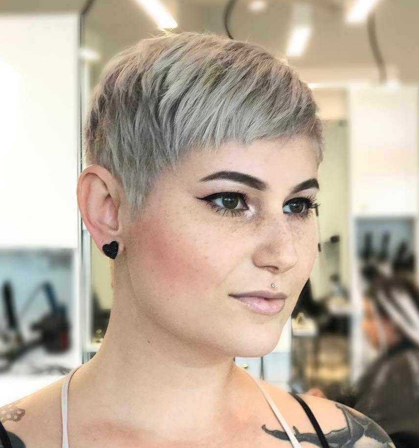 short textured pixie cut fine hair