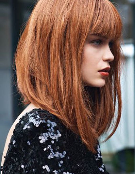 A-Line Hairstyles Haircuts Pinterest