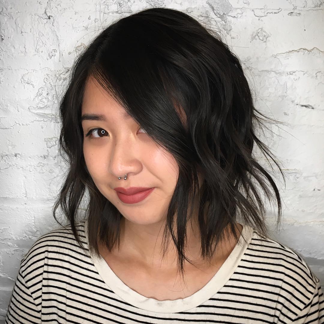 Haircuts for Round Face Shapes Pinterest