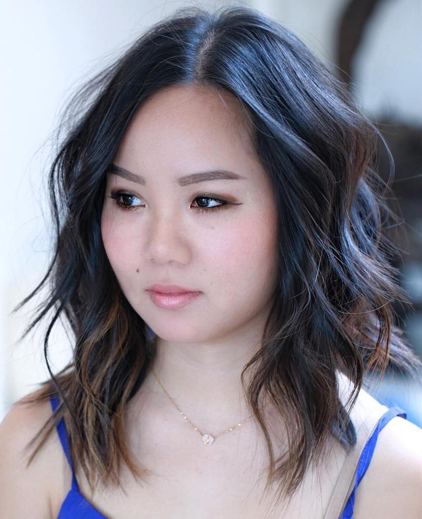 Haircuts for Round Face Shapes Pinterest