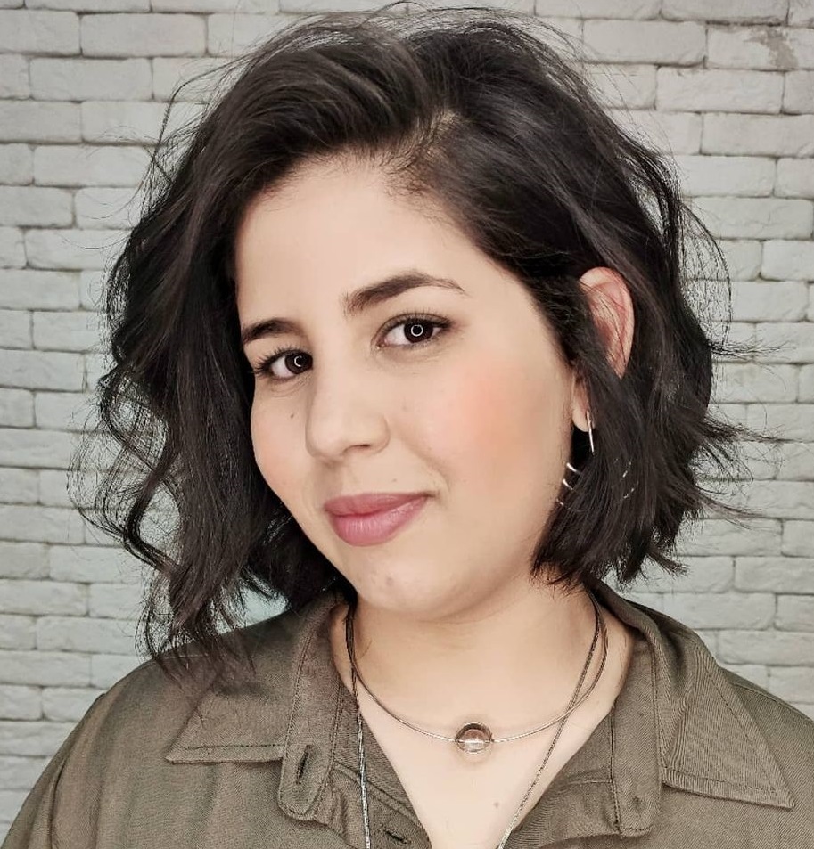 Haircuts for Round Face Shapes Pinterest