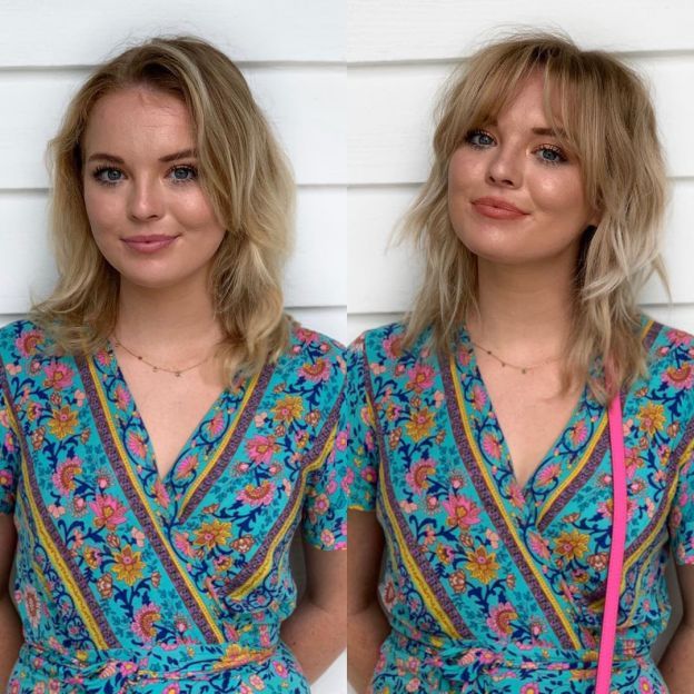 Haircuts for Round Face Shapes Pinterest