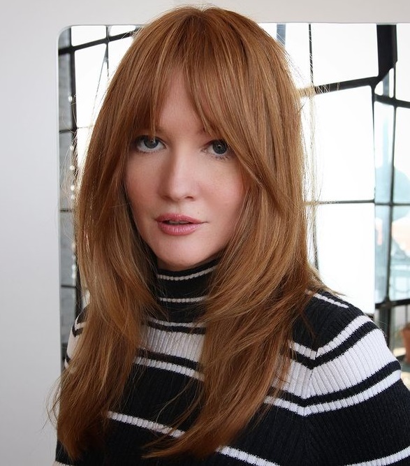 Hairstyles for Big Foreheads Women Pinterest